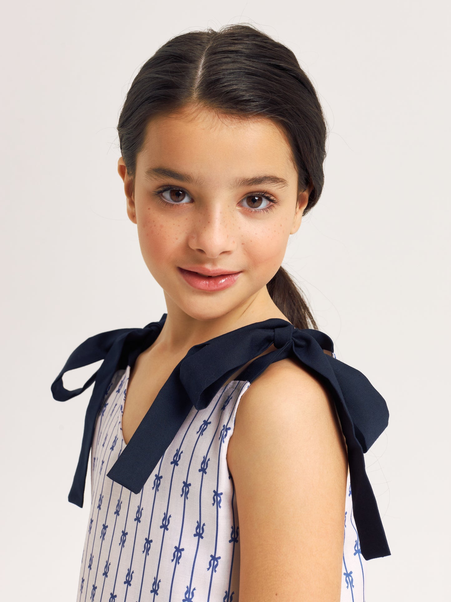 VERA Linen Bow Dress