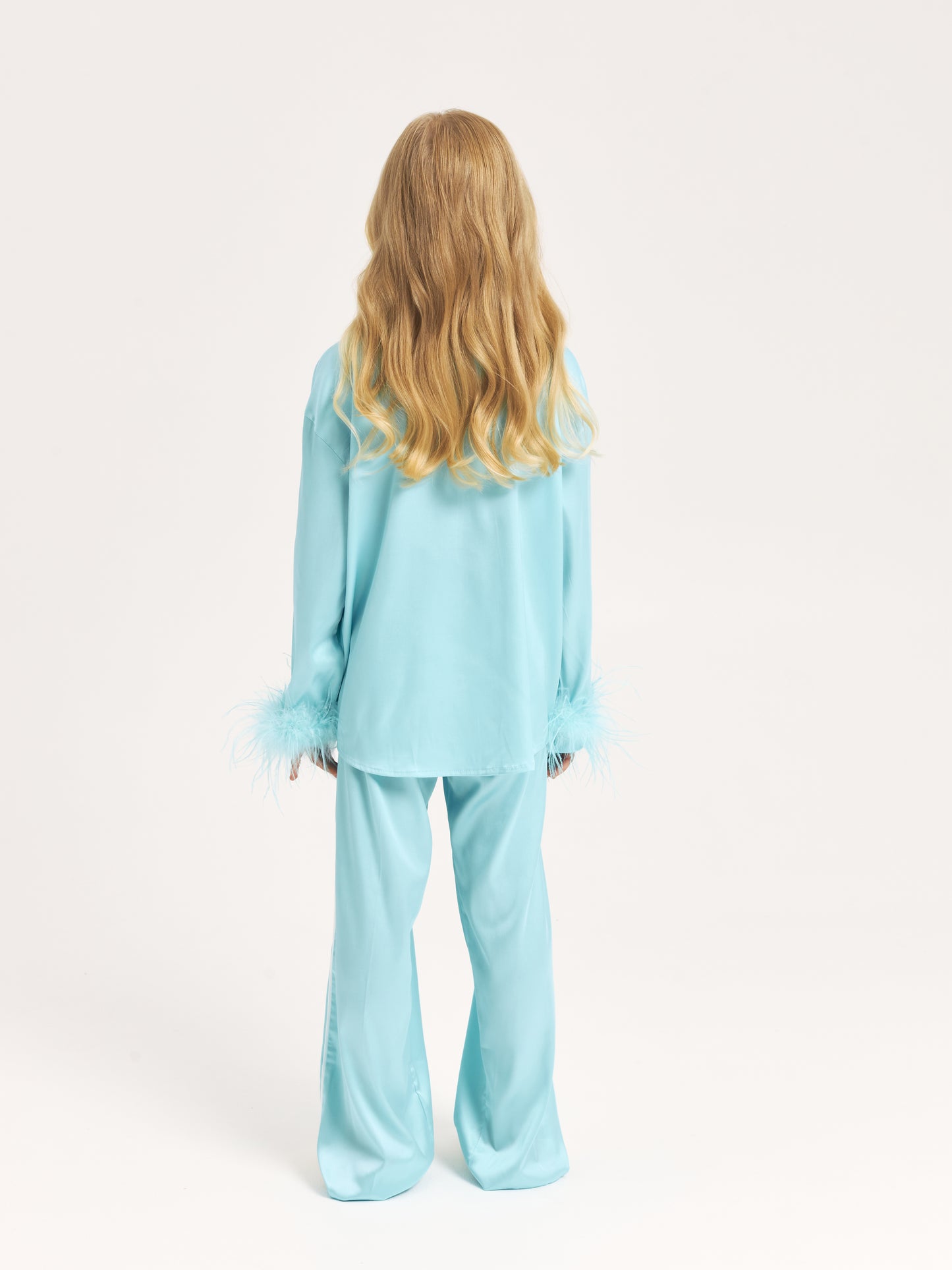 COMING SOON* Luxe Kids' Silk Fur Trim Set