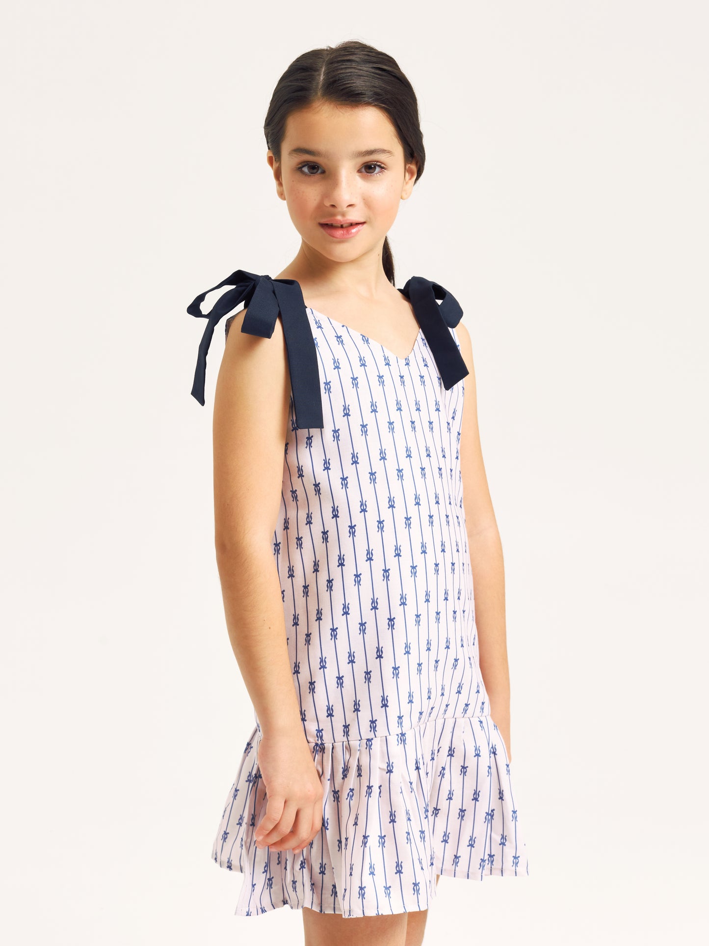 VERA Linen Bow Dress