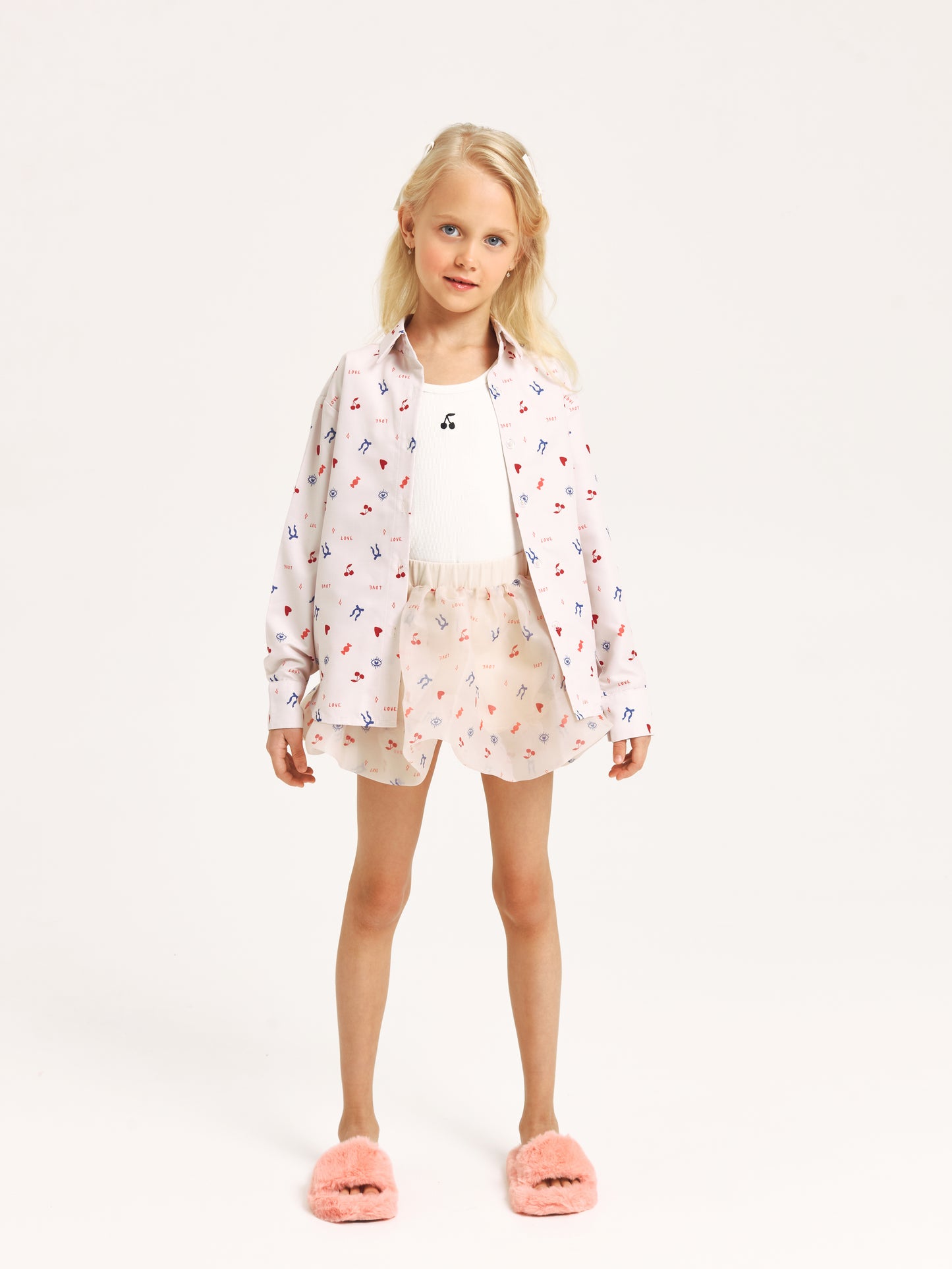 MIRA Puffy Organza Mini Skirt