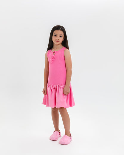 SAMMI pink rib dress