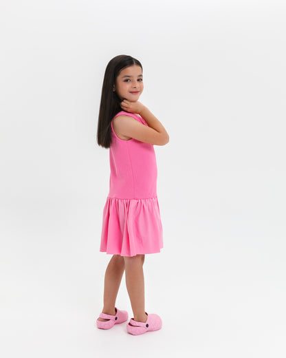 SAMMI pink rib dress